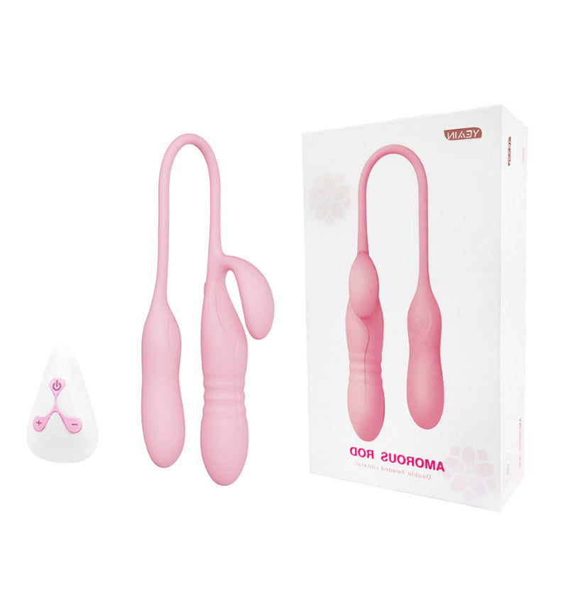 Night cherry telescopic vibrating rod teasing dual vibrator women adul Seductiva Night cherry telescopic vibrating rod teasing dual vibrator women adul Seductiva