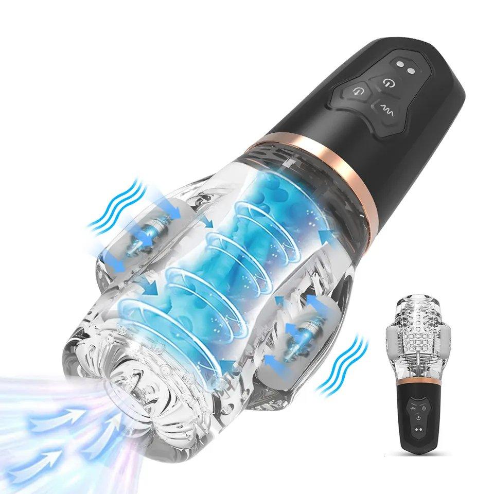 Black Automatic Male Masturbator Stroker Vibrator NZ | Mens Sex Toy | Seductiva Black Automatic Male Masturbator Stroker Vibrator NZ | Mens Sex Toy | Seductiva