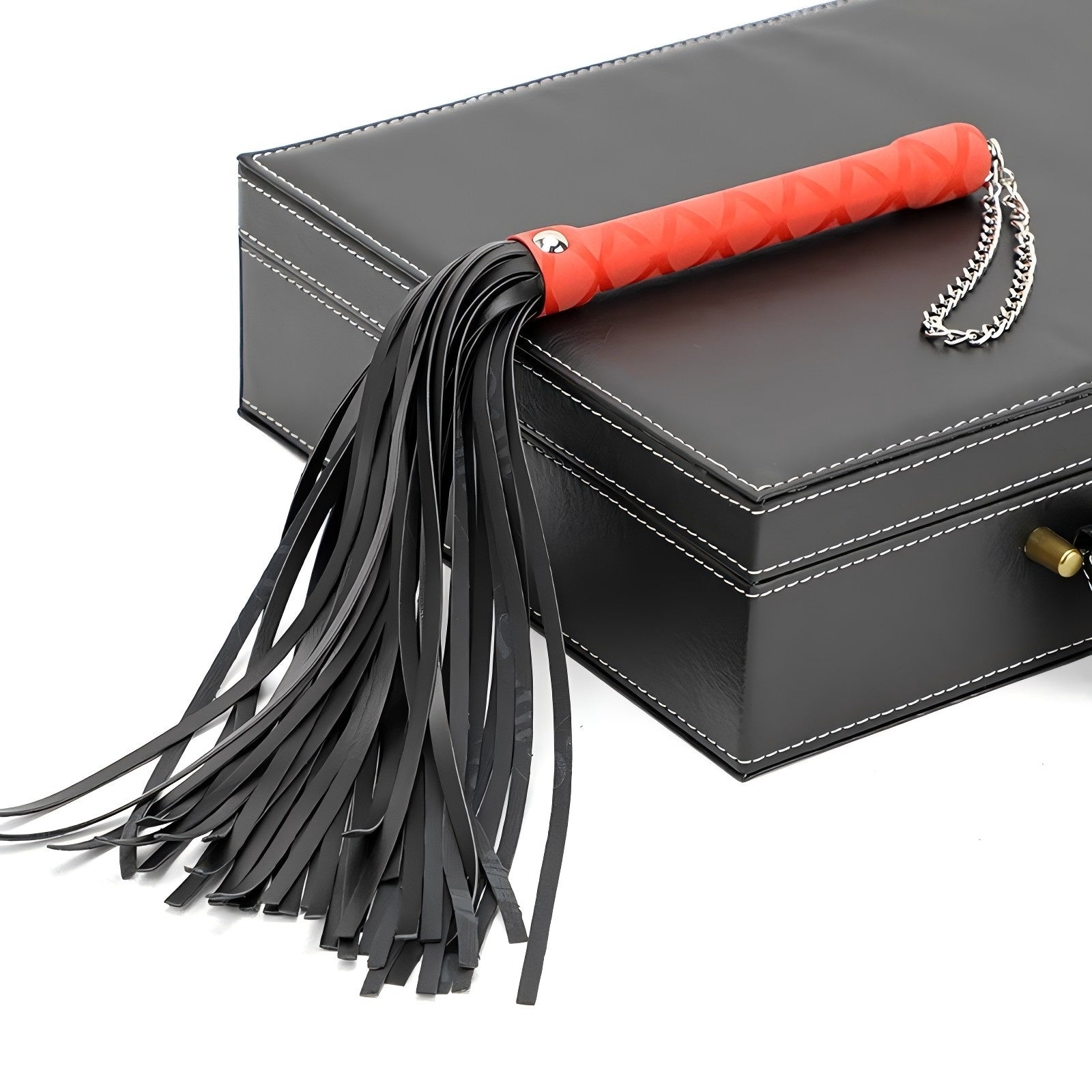 BDSM Leather Flogger Whip 25cm | Spanking Role Play | Seductiva NZ BDSM Leather Flogger Whip 25cm | Spanking Role Play | Seductiva NZ