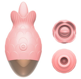 Snapper shaped Sucking jumping balls silent tongue licking