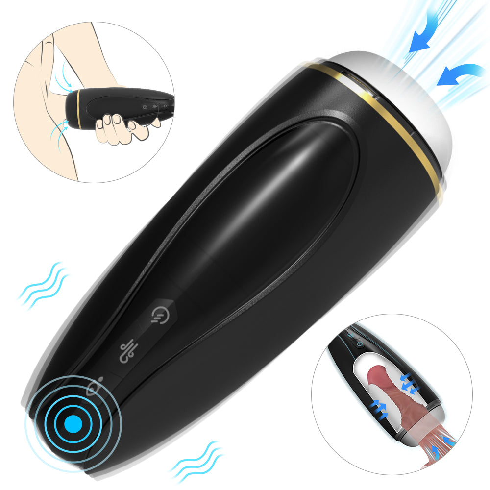 Frenzy Shock Cup Male Masturbator | Vibration, Suction & One-Key Orgasm Seductiva Frenzy Shock Cup Male Masturbator | Vibration, Suction & One-Key Orgasm Seductiva