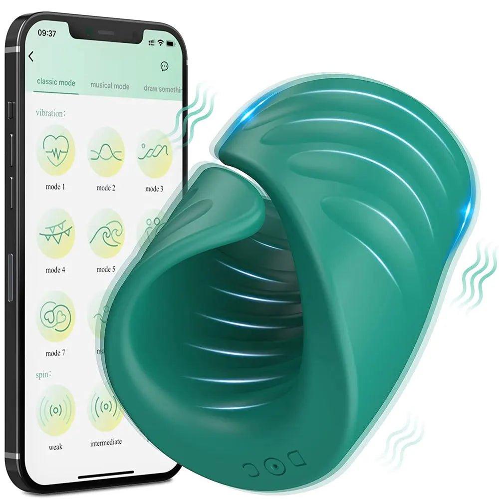 Bluetooth APP Penis Training Vibrator NZ | App-Controlled Male Sex Toy | Seductiva Bluetooth APP Penis Training Vibrator NZ | App-Controlled Male Sex Toy | Seductiva