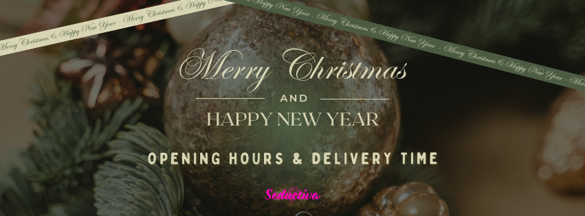 Christmas & New Year Opening Hours & Delivery Time