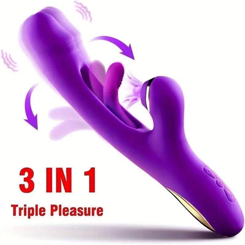 Sex Sucking Stretching Shock Slapping Vibrator - Seductiva