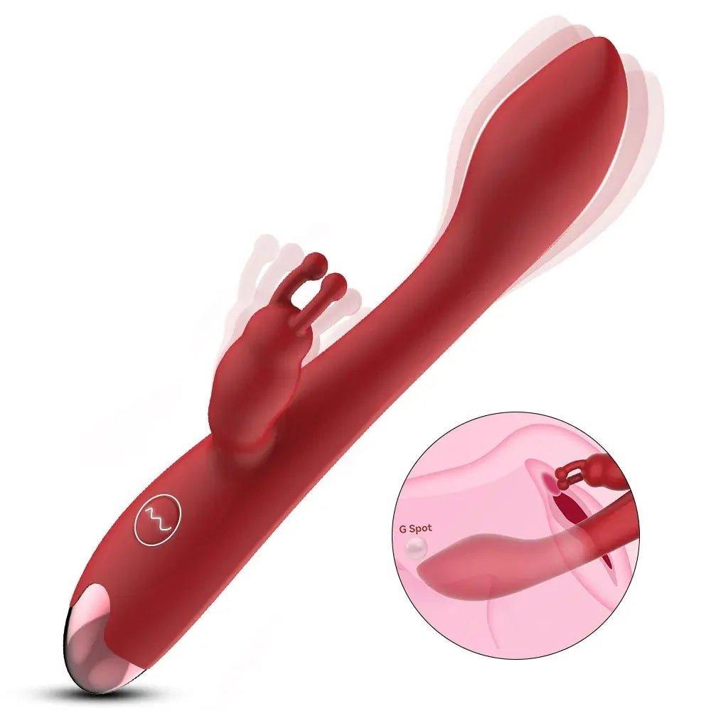 G Spot Dildo Rabbit Vibrator - Seductiva