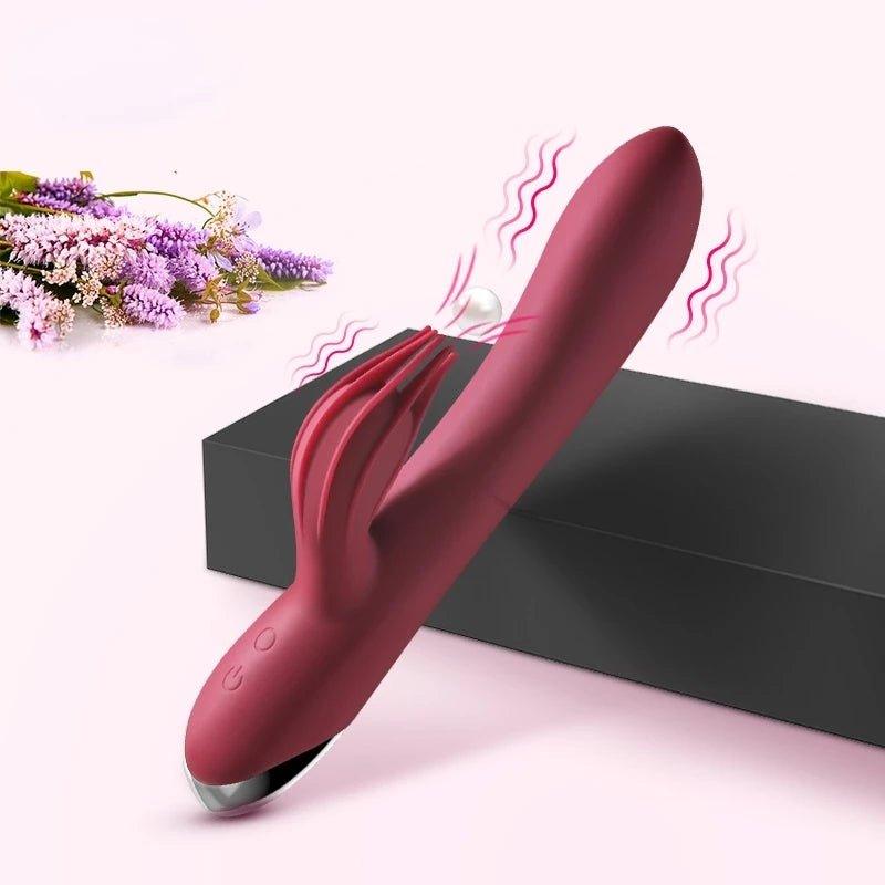 AV magic wand vibrator shown in full front view with large rounded head