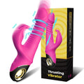 Rabbit Vibrator Automatic Telescopic Rotation G-Spot Clitoris Stimulator - Seductiva