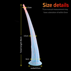 Giant rose  special-shaped octopus dildo anal plug