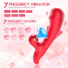 Sex Sucking Stretching Shock Slapping Vibrator - Seductiva