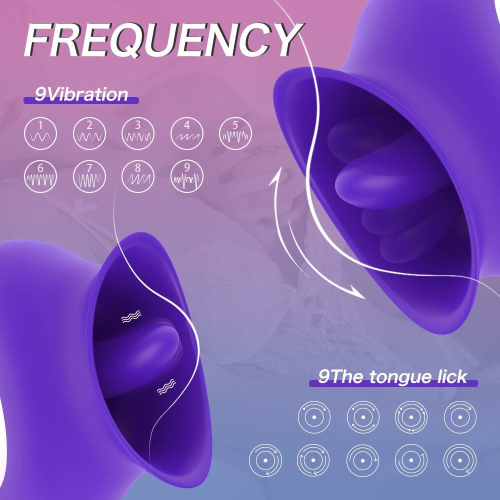 9 Speed Clitoris Nipples Vibrator Sex Toy - Seductiva