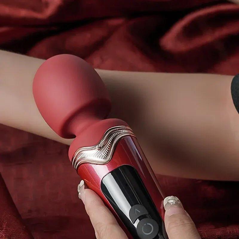 G Spot Nipple Clitoral Massager Wand Vibrators Stimulation - Seductiva