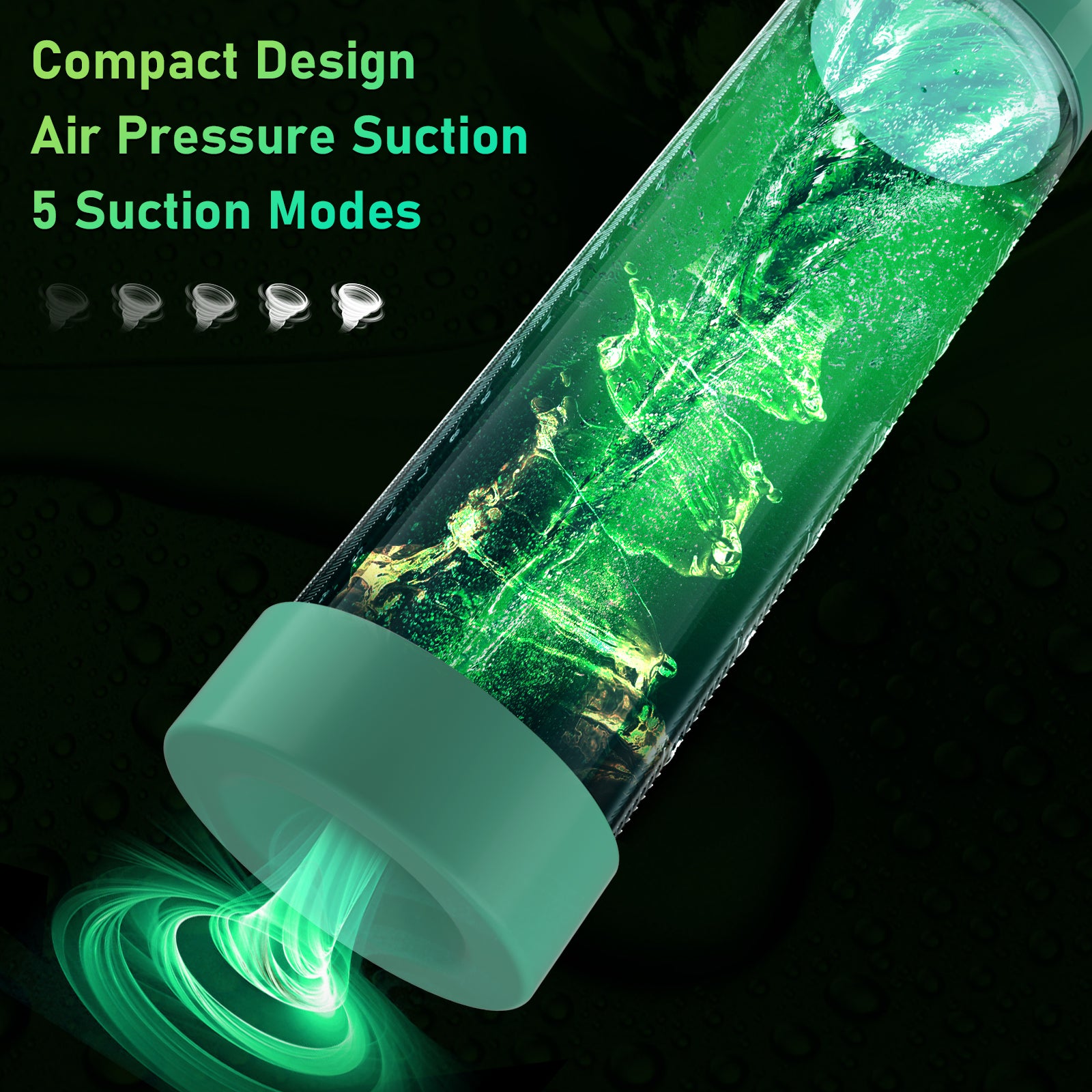 Side angle of electric vacuum pump highlighting digital control head