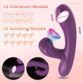 Thrusting Dildo Sucker G Spot Vibrator - Seductiva