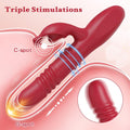G Spot Telescopic Rotating Clitoris Vagina Stimulator - Seductiva