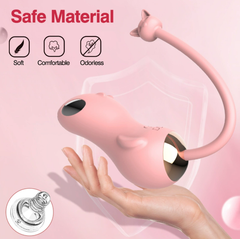 Hamster-shaped Wireless remote control egg-jumping vibrator