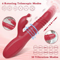 G Spot Telescopic Rotating Clitoris Vagina Stimulator - Seductiva