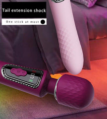 Wand Massager Silicone Dual Head Vibration - Seductiva