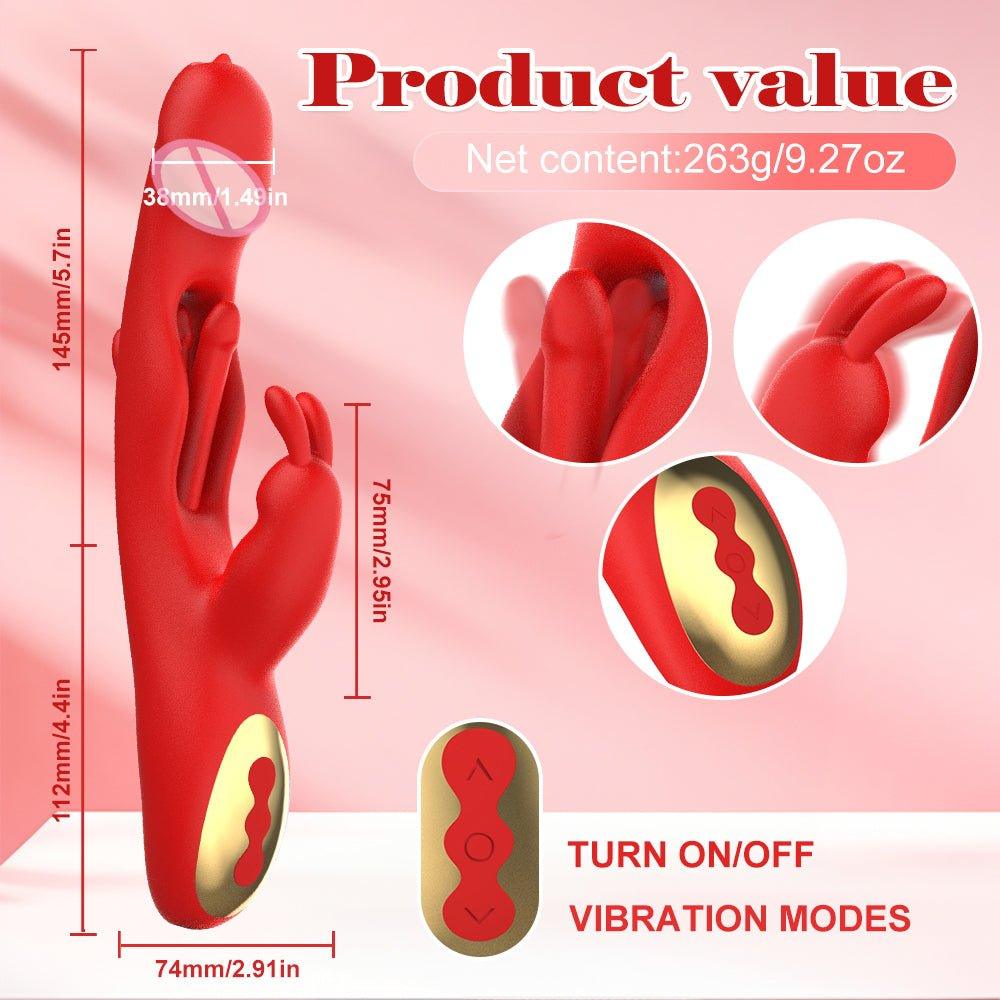 Clit G-Spot Stimulator Rabbit Vibrator for Women - Seductiva