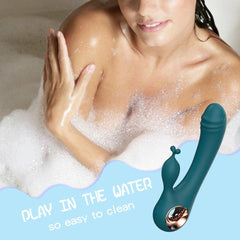 Rabbit Magic Wand Vibrator Multi-frequency G-spot Clitoral Nipples Double Stimulation Orgasm Female Erotic Adult Sex Products - Seductiva