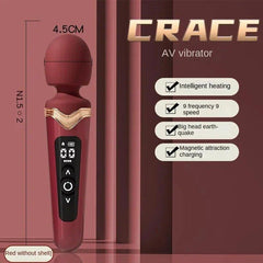 G Spot Nipple Clitoral Massager Wand Vibrators Stimulation - Seductiva