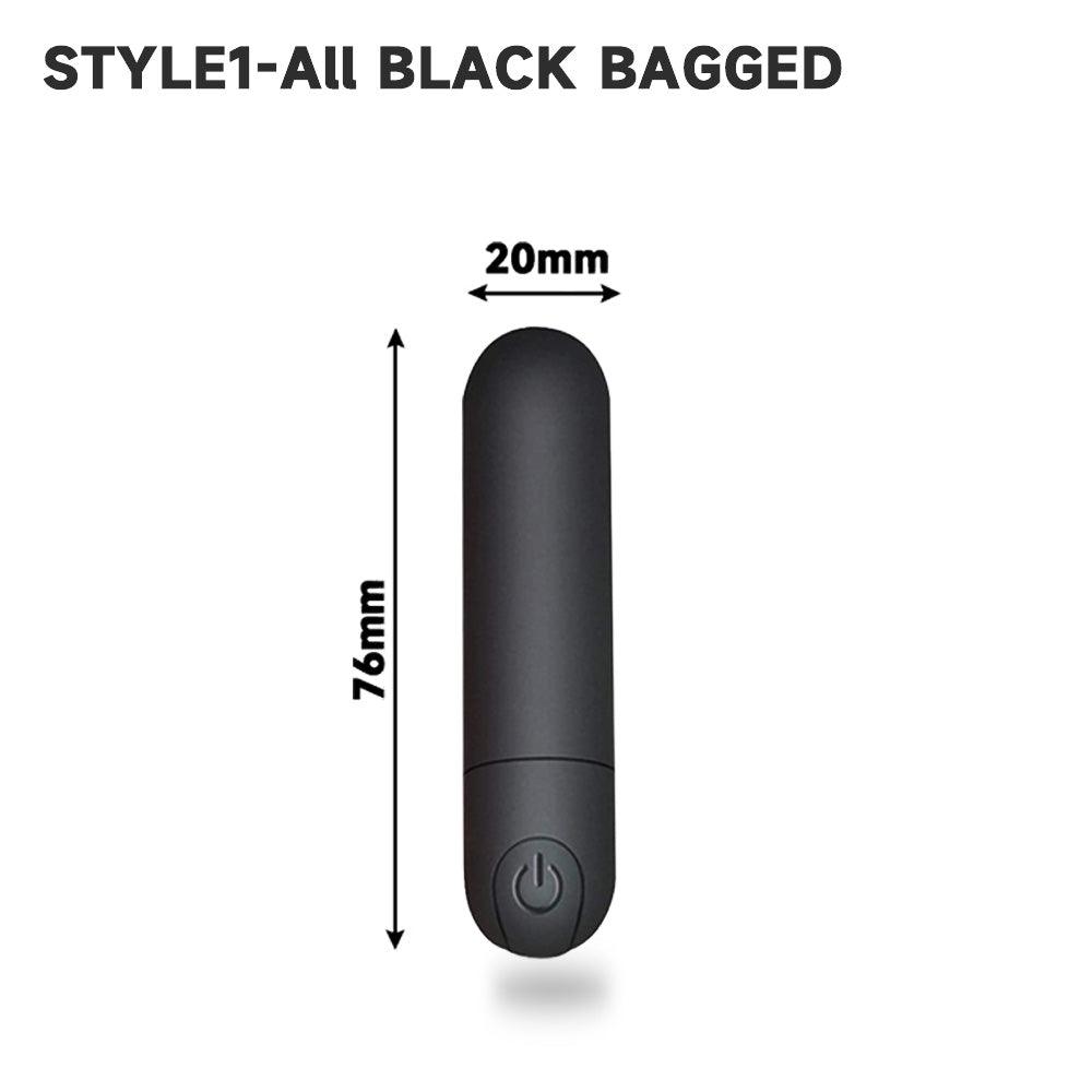 Mini vibrating egg set displayed with accessories