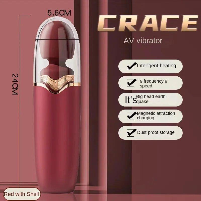 G Spot Nipple Clitoral Massager Wand Vibrators Stimulation - Seductiva
