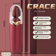 G Spot Nipple Clitoral Massager Wand Vibrators Stimulation - Seductiva