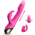 Rabbit Vibrator Automatic Telescopic Rotation G-Spot Clitoris Stimulator - Seductiva