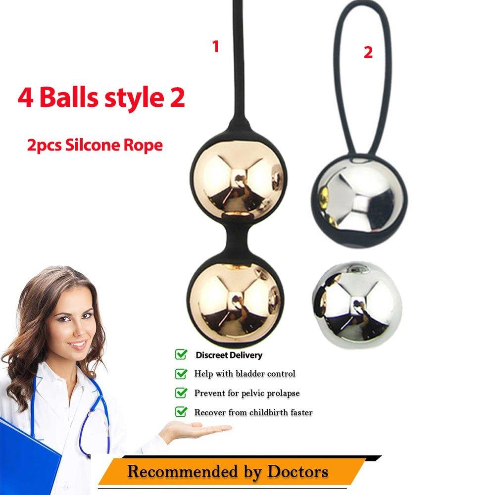 Remote Control Vibrating Kegel Balls - Pelvic Floor Trainer Seductiva Remote Control Vibrating Kegel Balls - Pelvic Floor Trainer Seductiva