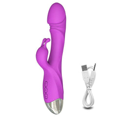 Nipple Massage Dildo Rabbit Vibrator Adults Sex Toy - Seductiva
