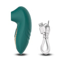 Seductiva clitoral and nipple stimulator showing sleek curved design