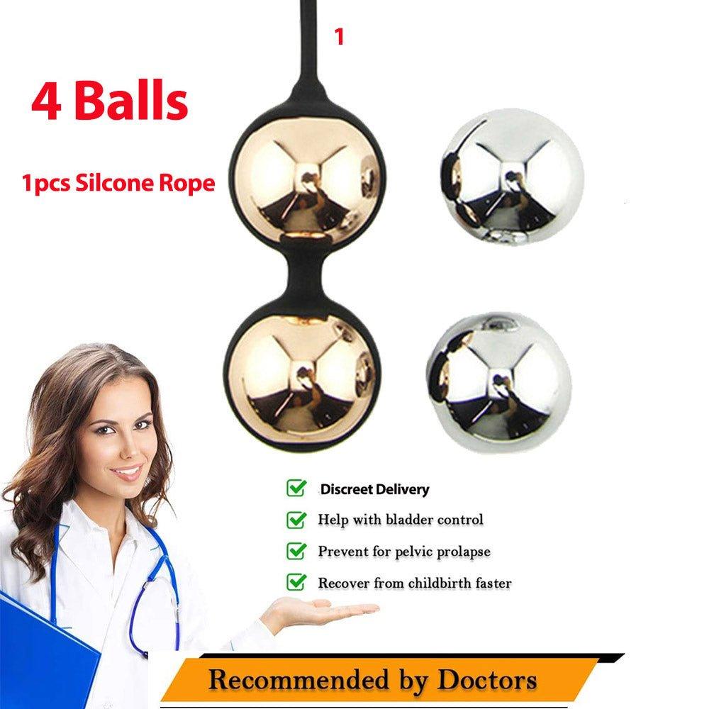 Remote Control Vibrating Kegel Balls - Pelvic Floor Trainer Seductiva Remote Control Vibrating Kegel Balls - Pelvic Floor Trainer Seductiva