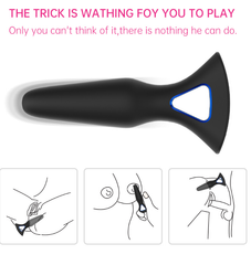 Anal plug vibrator