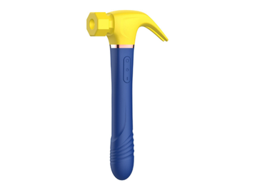 hammer-shaped sucking telescopic vibrator