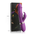 Full-length view of the 10-speed G-spot rabbit vibrator