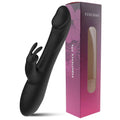 Flexible handheld massager highlighting soft-touch surface and curved form.