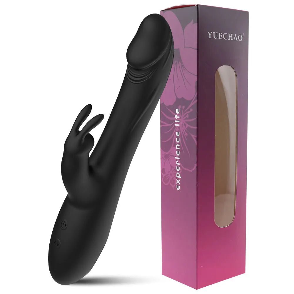 Flexible handheld massager highlighting soft-touch surface and curved form.