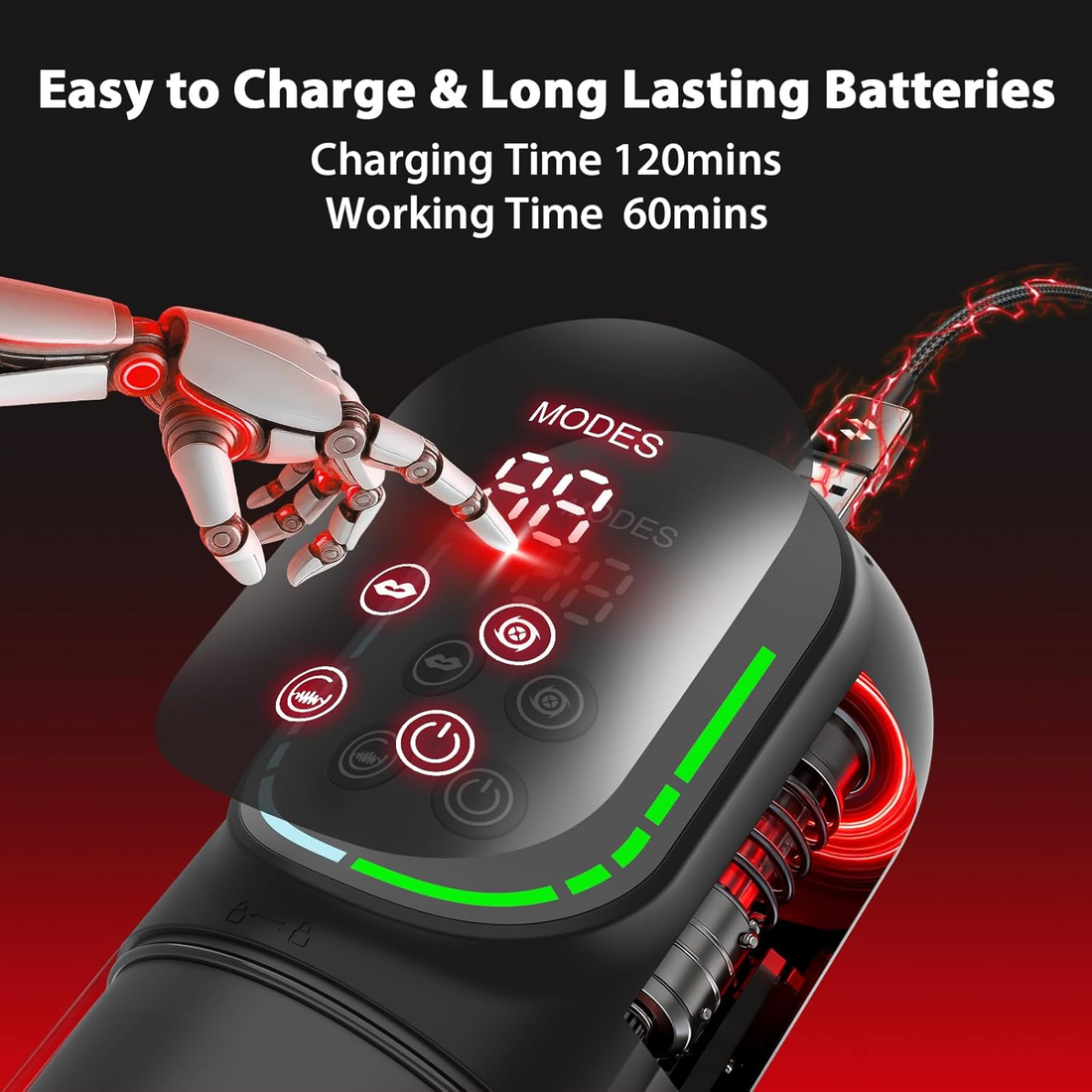 Male Masturbator Penis Pump - AI Powered Pocket Pussy Male Sex Toys for Men with 7 Thrusting Rotating Sucking Licking Modes, Waterproof Adult Sex Toys