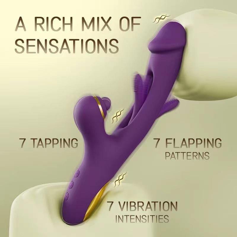Sex Sucking Stretching Shock Slapping Vibrator - Seductiva