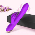 Full-body massage wand displayed with entire product silhouette