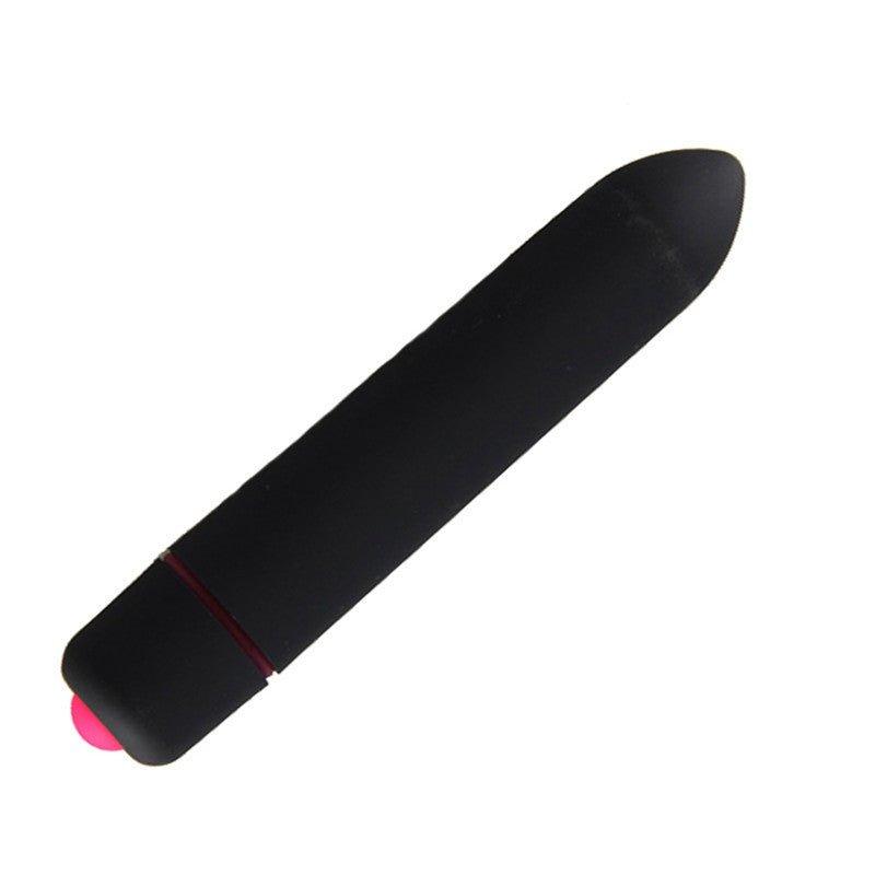 Mini bullet vibrator shown with USB charging cable