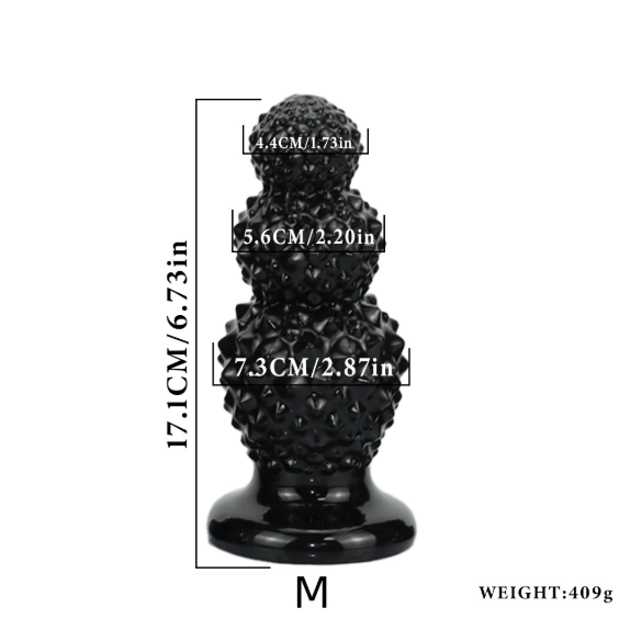 Multiple sizes Durian shaped  Anal plug