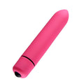 Compact bullet vibrator displayed with full set and accessories