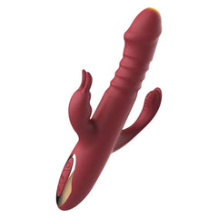 Thrusting Vibrator G Spot Clitoral Stimulator 3 in 1 Adult Rabbit Vibrator Dildo - Seductiva