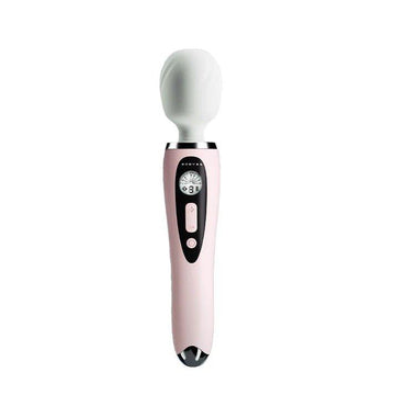 WOWYES i8 warming massage wand vibrator shown in front view