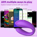 Wireless app vibrator for couples with multi-mode vibration settings