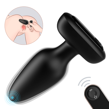 Remote-controlled super soft silicone Anal Plug Multiple uses and feelings