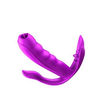 MengHu M5 Wearable Butterfly Remote-Controlled Intimate Vibrator with Multi Stimulation Modes