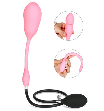 Wearable Remote-Controlled Vibrator with Inflatable Design