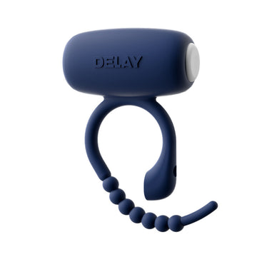 Adjustable Multi-Partner Silicone Vibration Ring for Male Masturbator Accessory